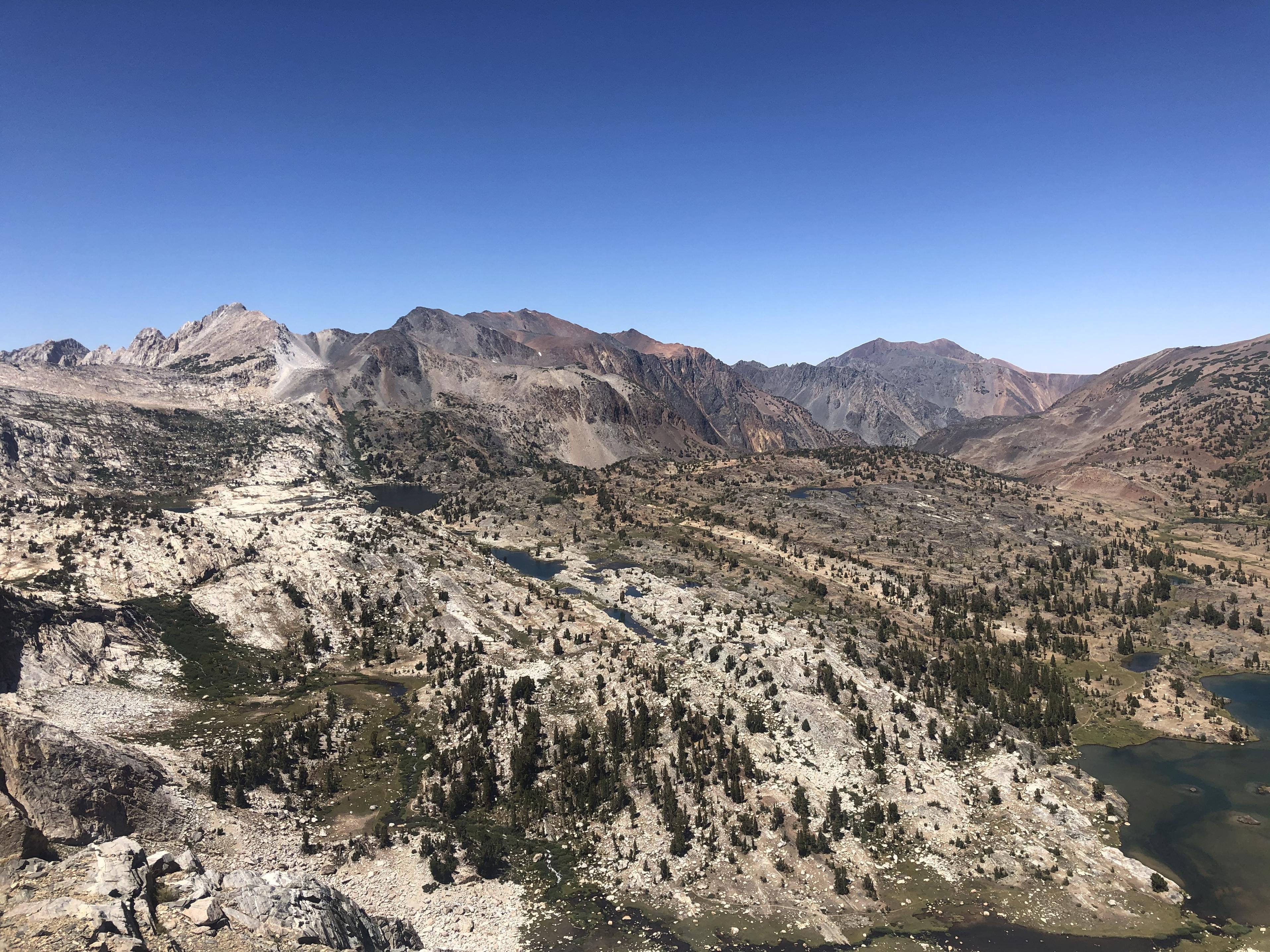 View from Mt Conness Shoulder