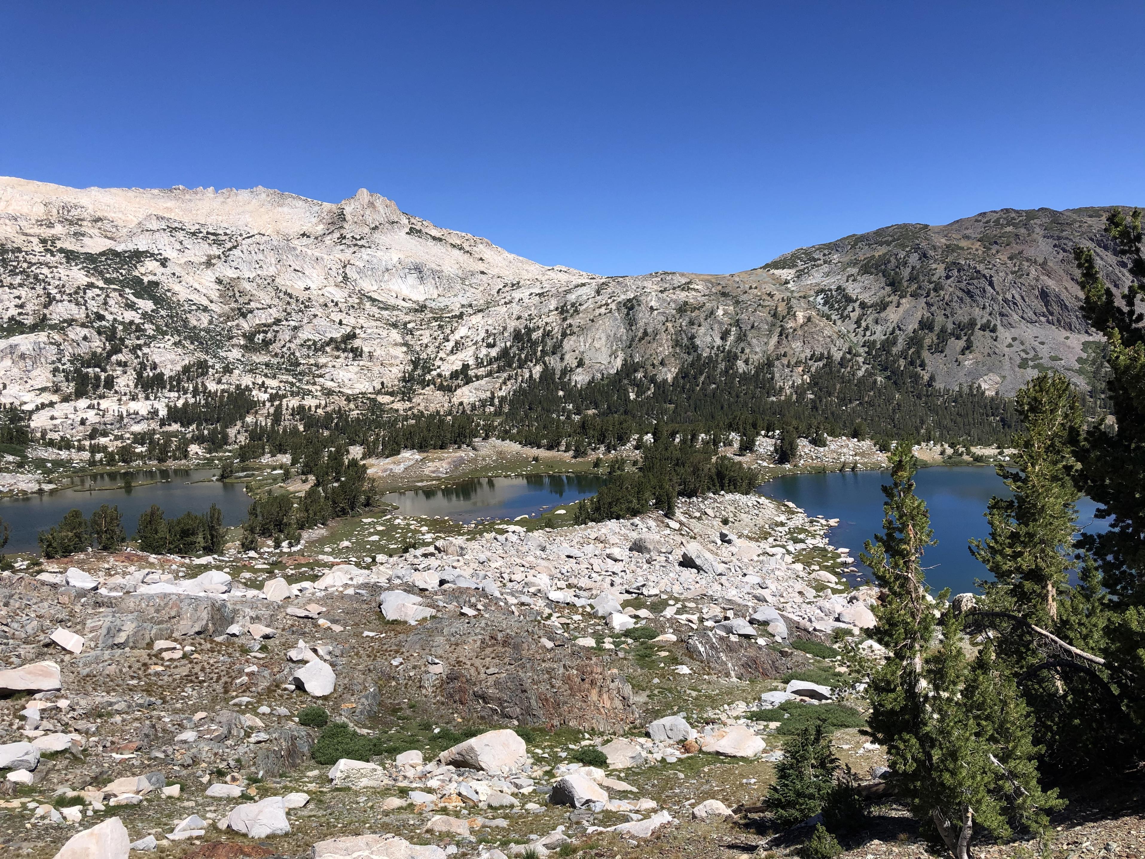 Green Treble Lake and Maul Lake