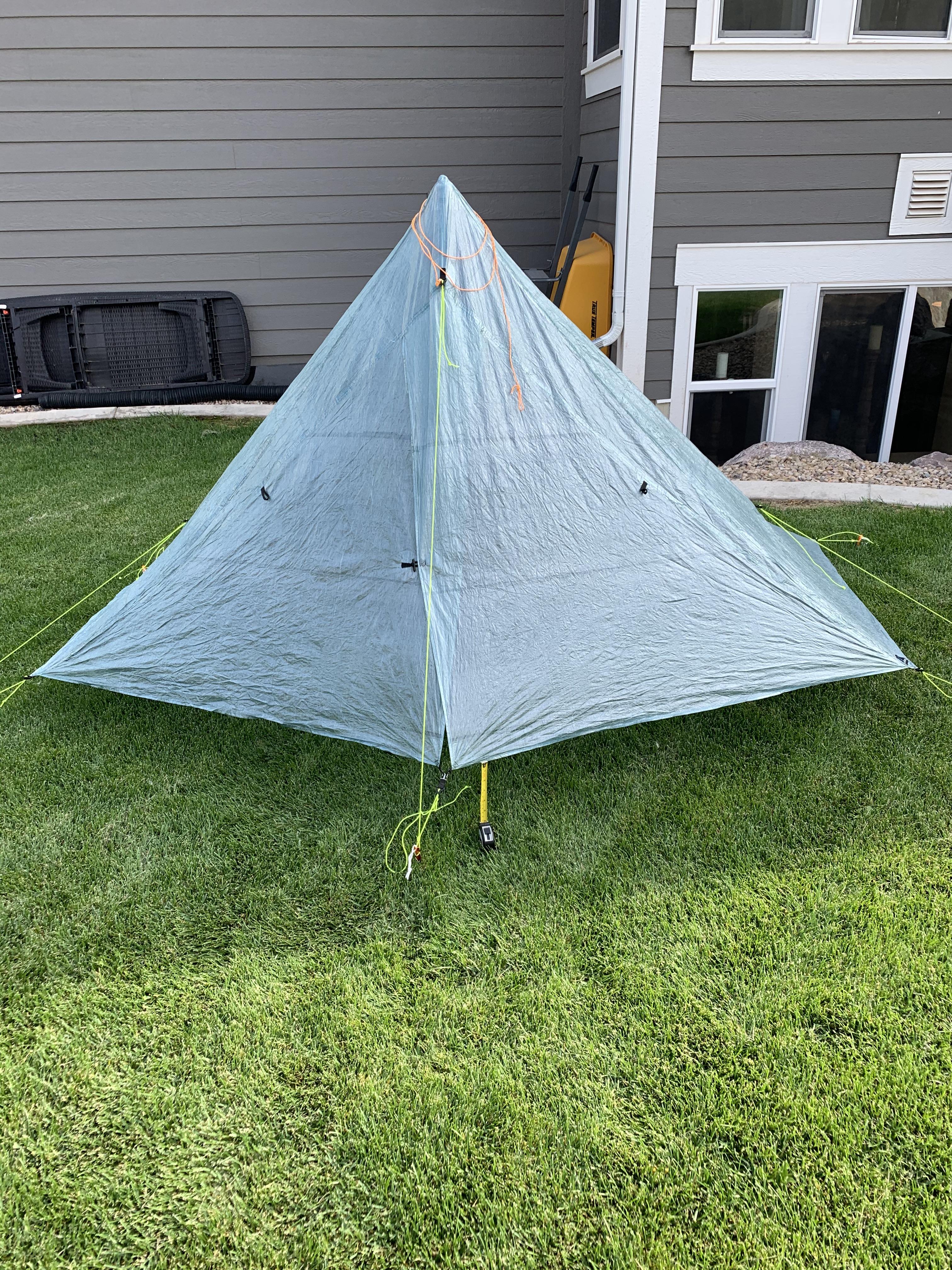 Critique my pitch - Z-Packs Altaplex - Backpacking Light