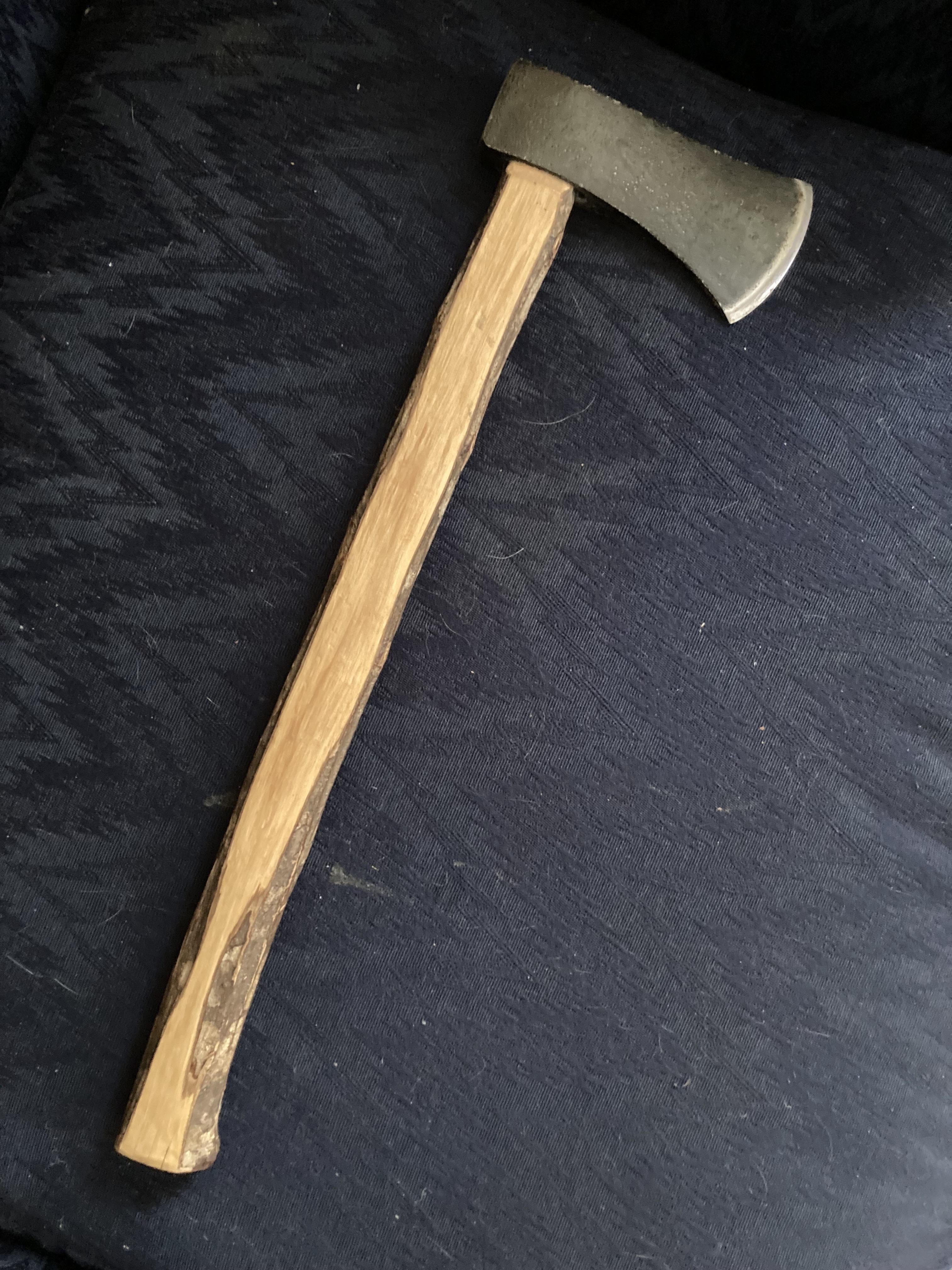 re-handled marbles hatchet