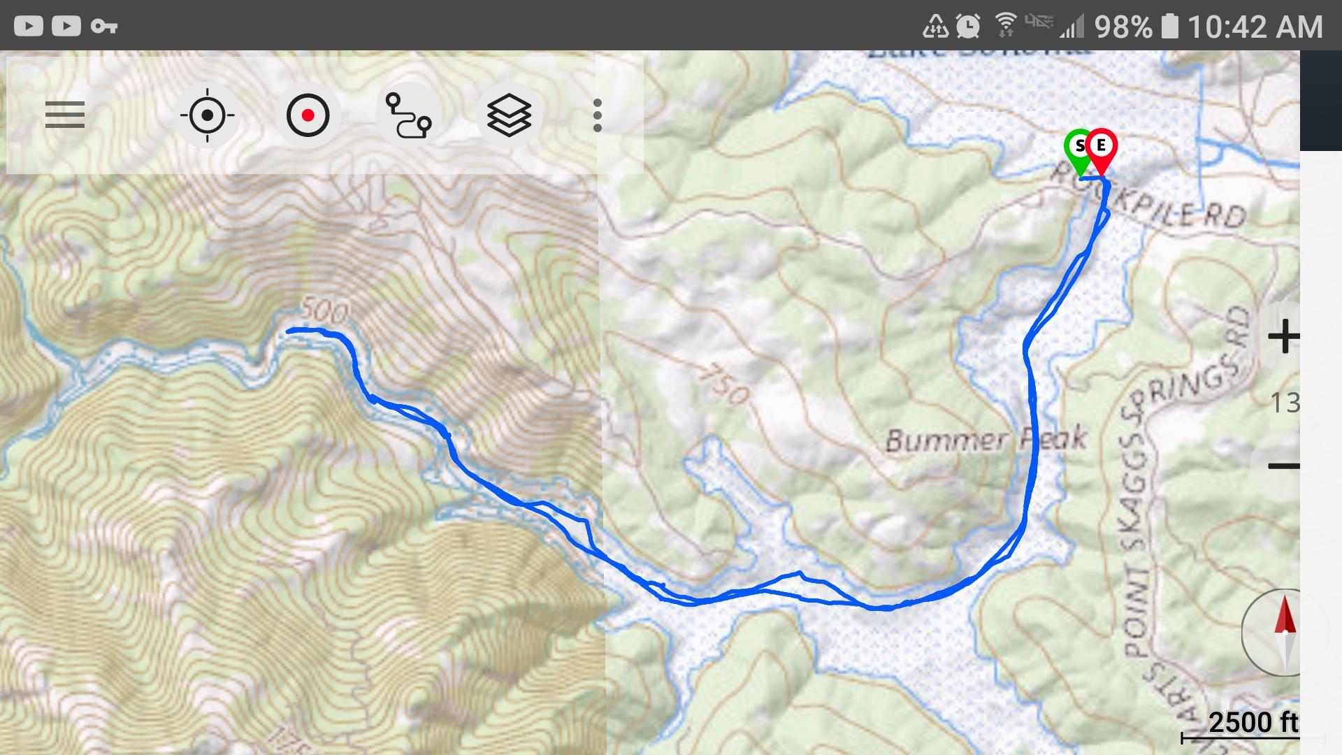 Lake Sonoma Row