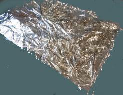 Well used Space Blanket