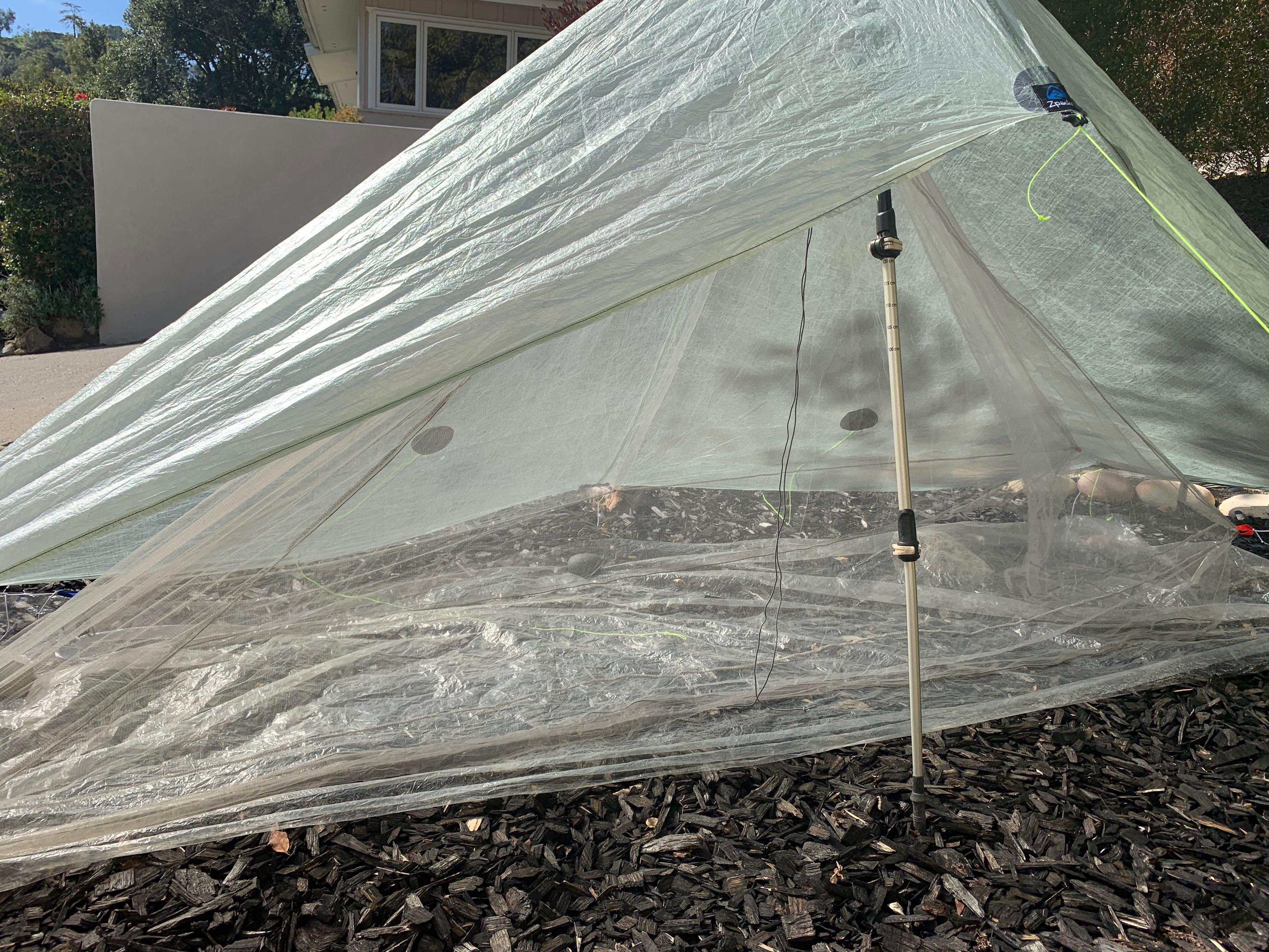 Zpacks Pocket Tarp w/ Doors Unboxing and -1.0 oz Hack