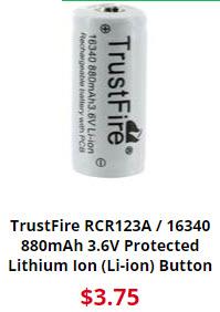 Trustfire 16340