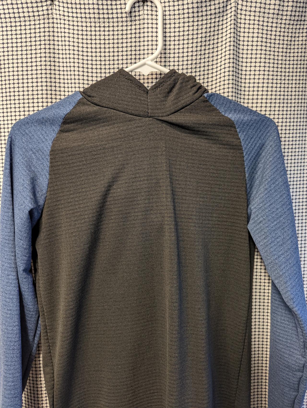 New gridded fleece hoodie top - Backpacking Light