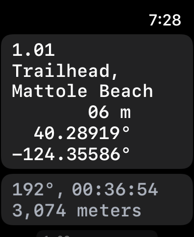 Waypoints