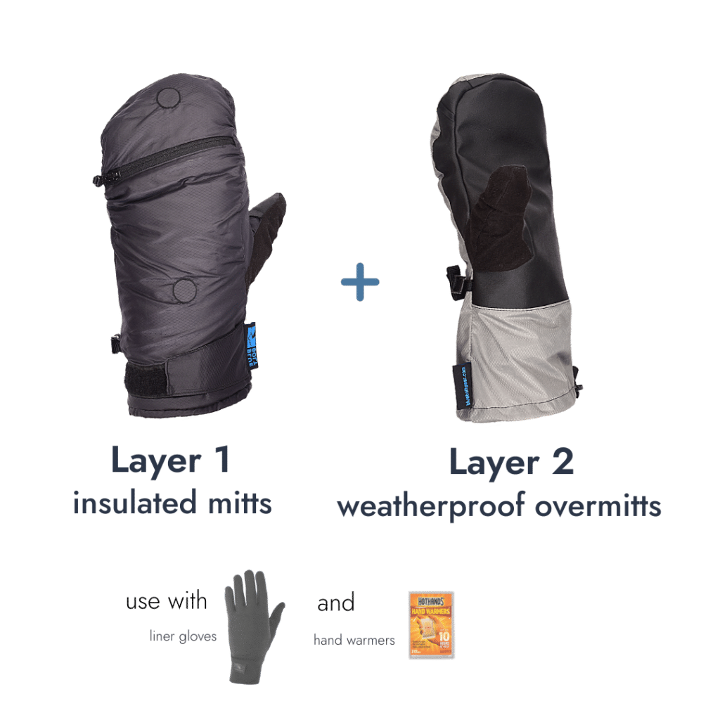 2 layer Yeti Mitts