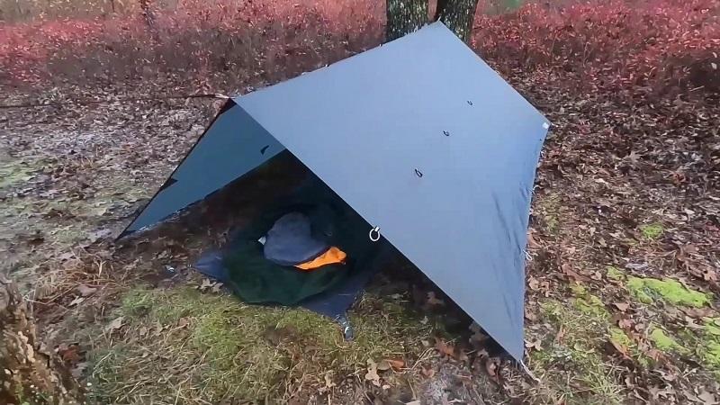 Camping with my tarp and bivy - Backpacking Light