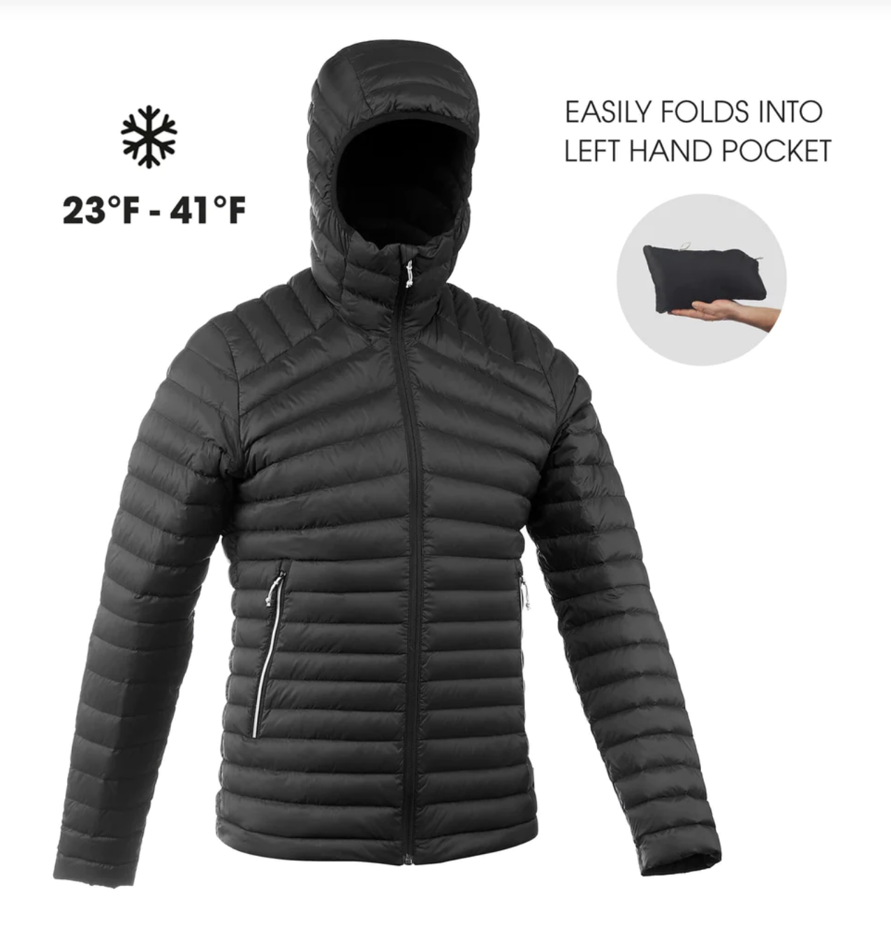 Decathlon Forclaz MT100 Hooded Down Puffer Jacket Review