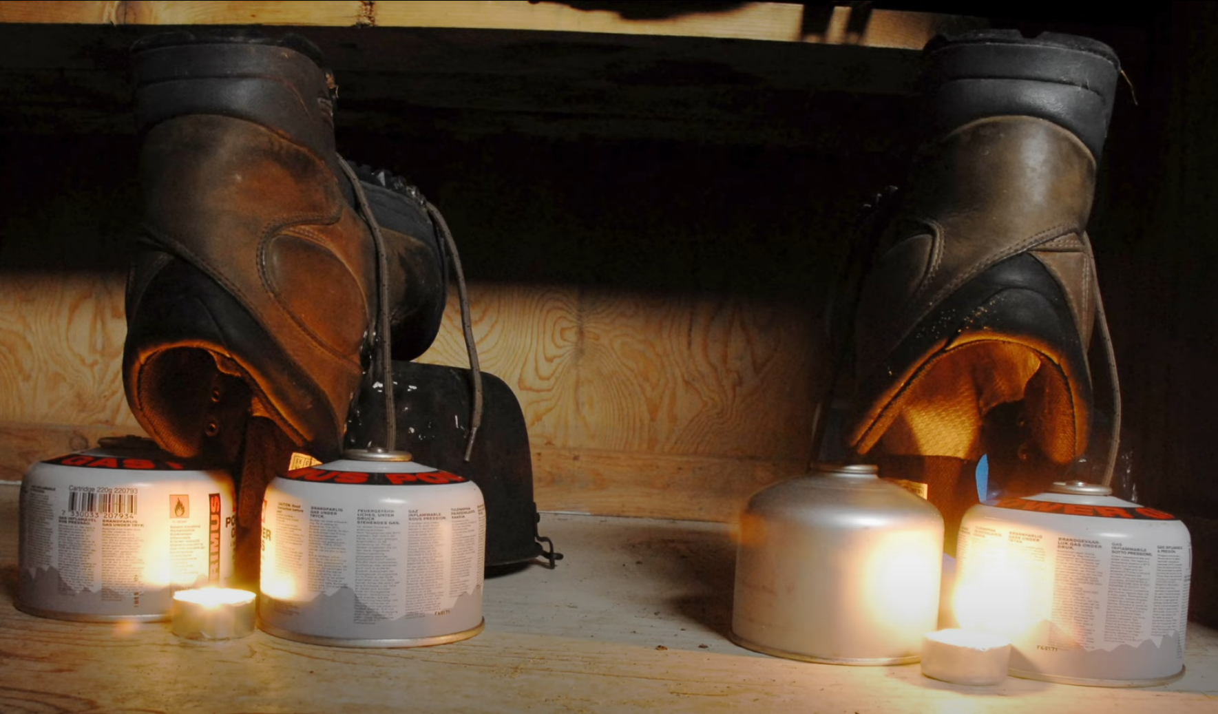 Votive Candle Boot Dryer (Aaron Linsdau)