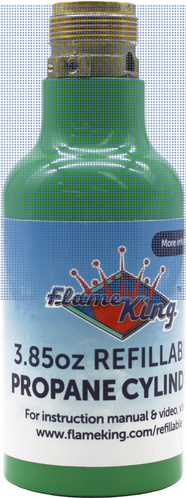 Flame King 1/4lb Propane Tank (Refillable)