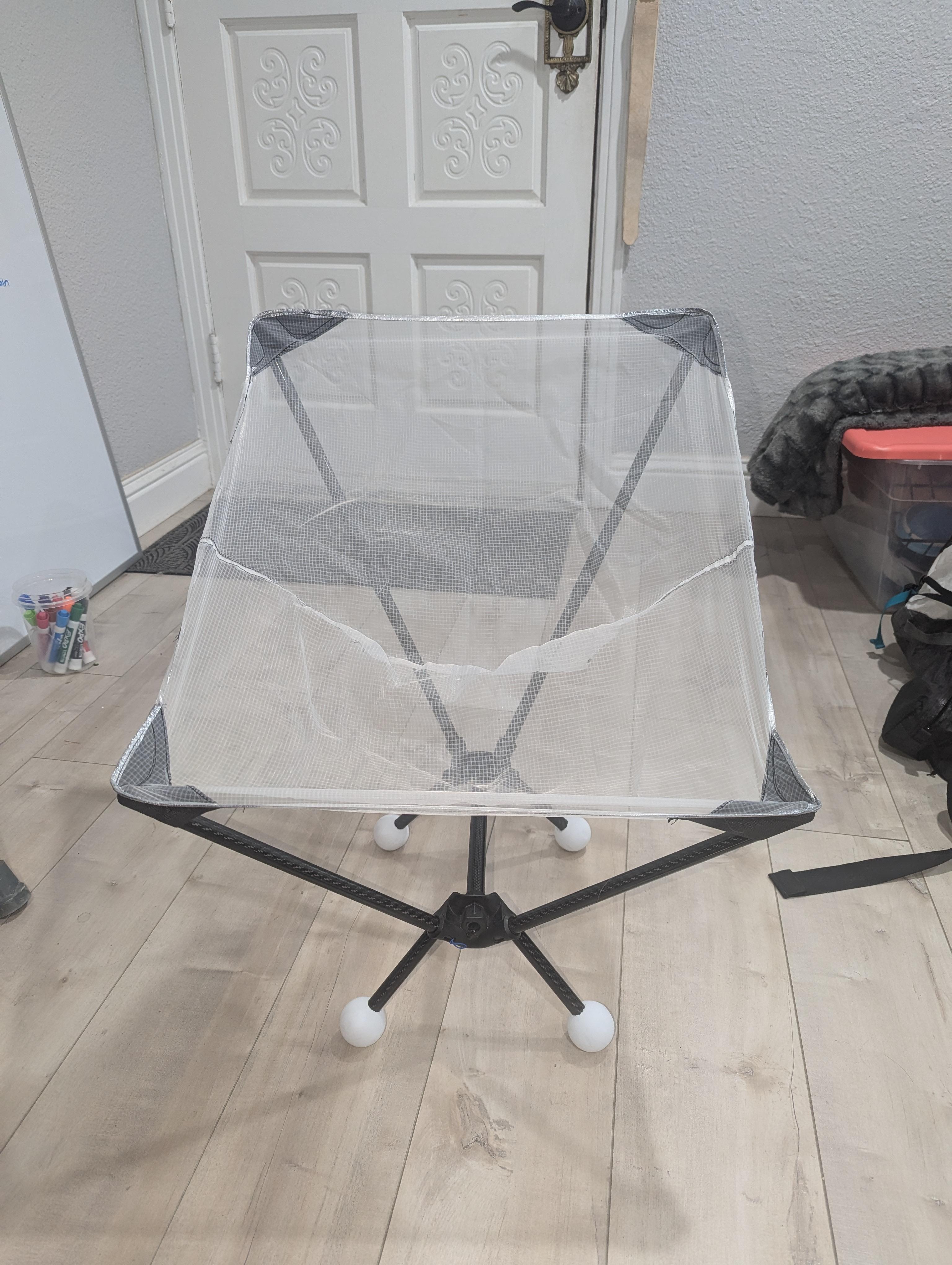 Lightest chair set up