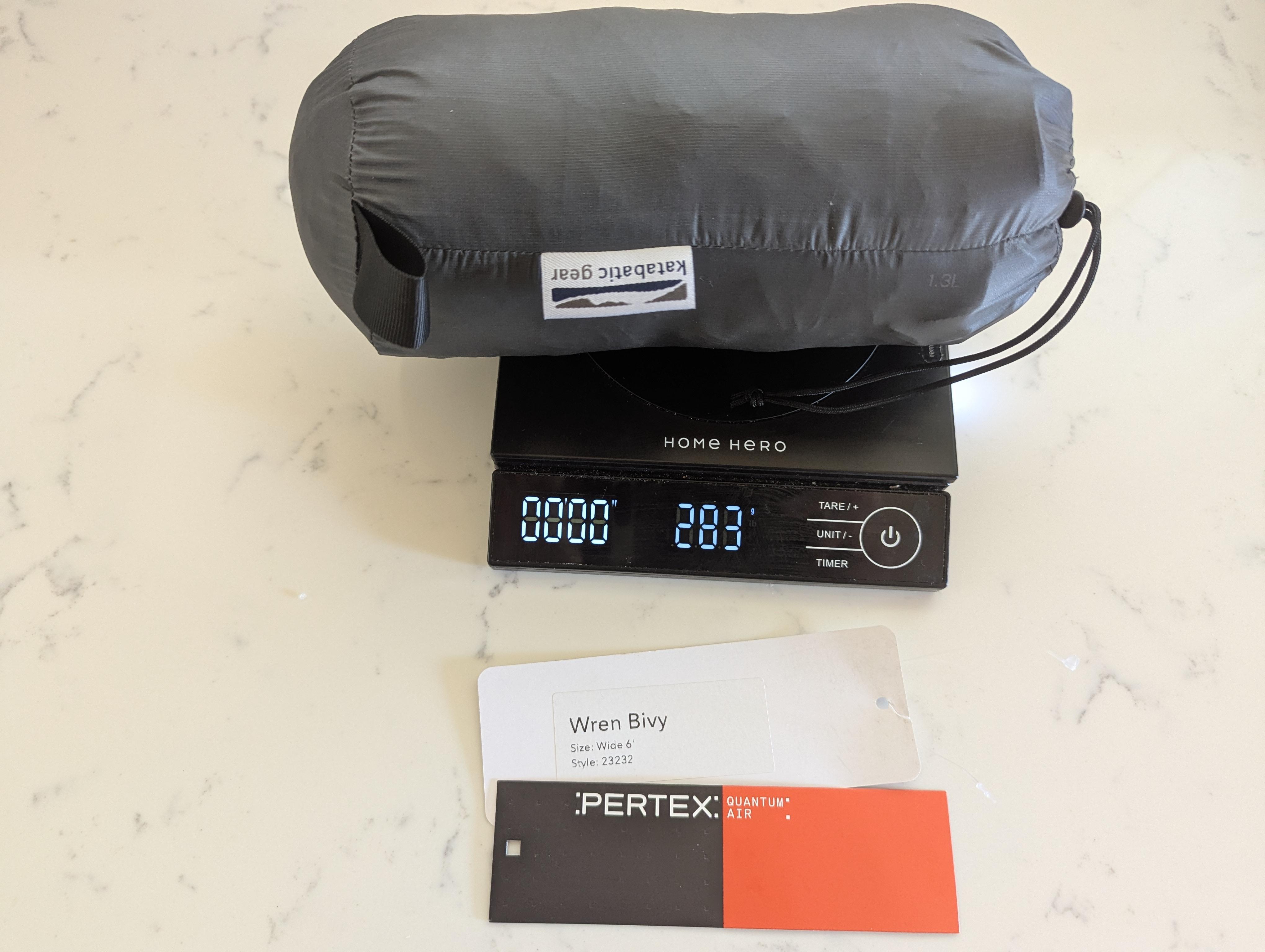 Wren Bivy in Stuff Sack