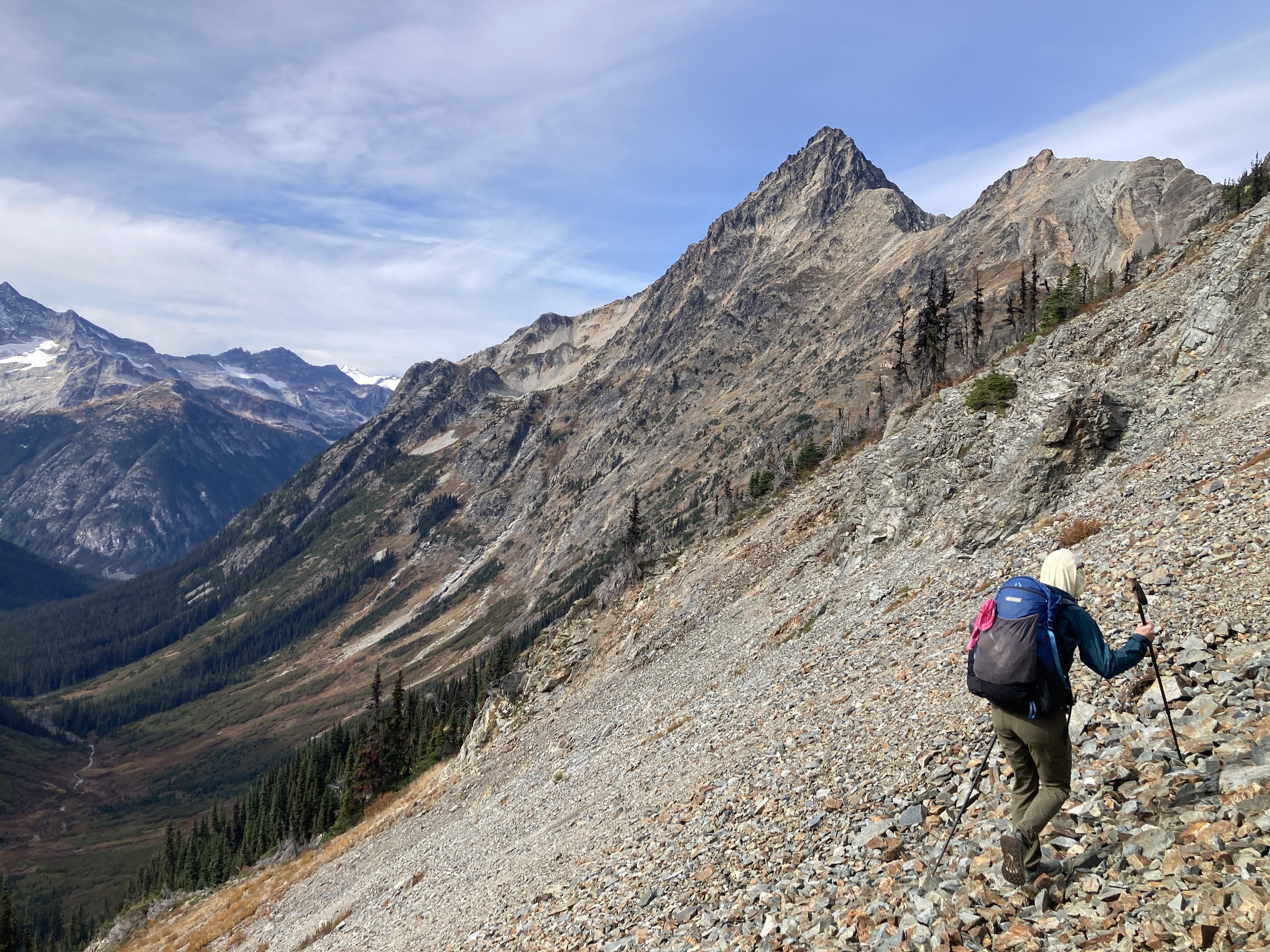 Using the G4-20 on some off trail travel in the North Cascades in Washington State