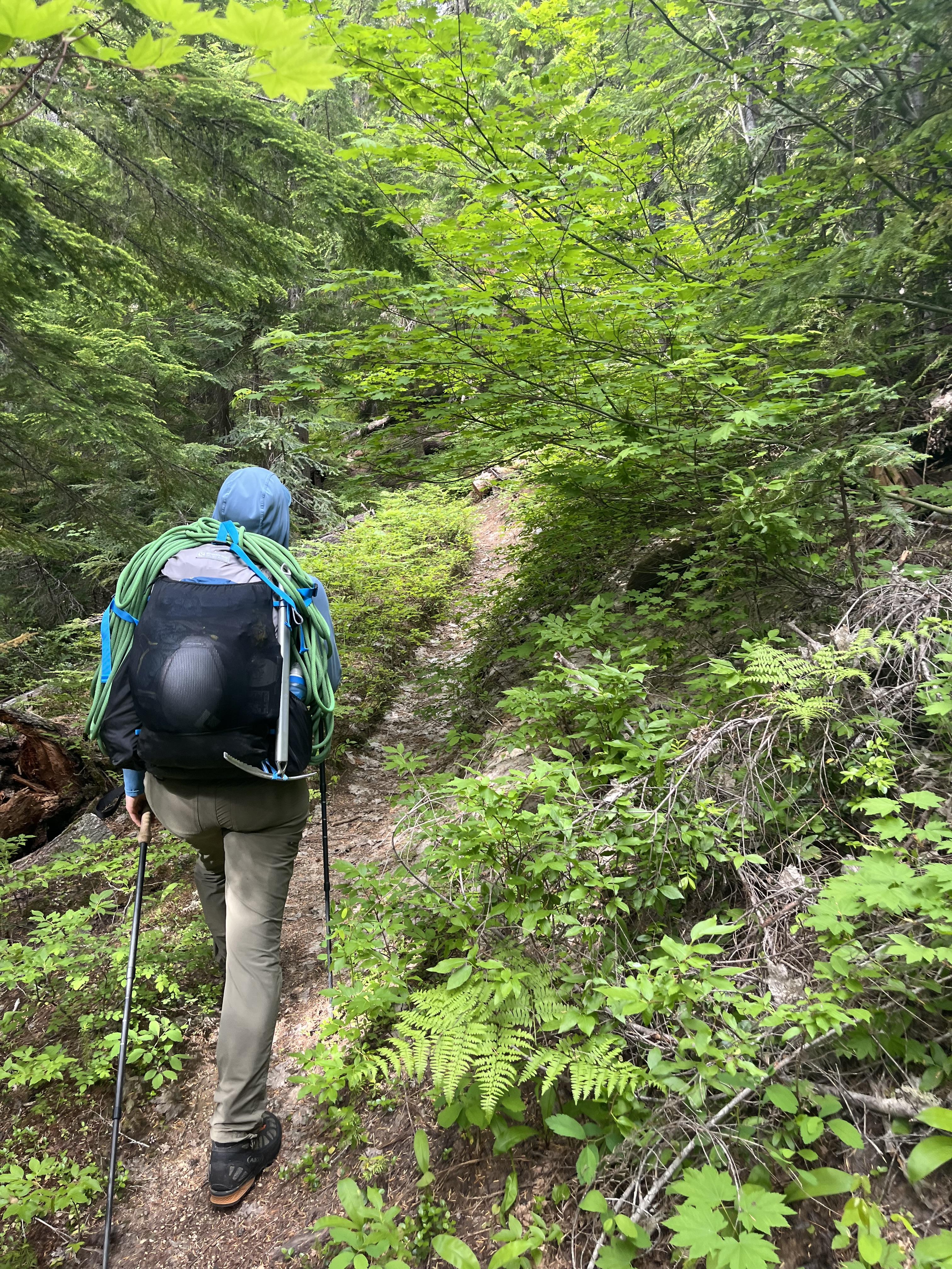 A fully loaded G4-20 backpack